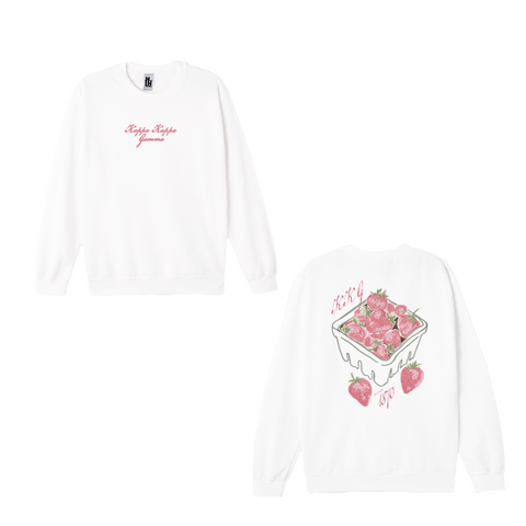 Mississippi ΚΚΓ Sweats - Strawberry Crewneck '24