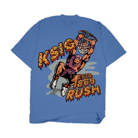 Oklahoma Kappa Sigma 1869 Blue Rush Tee '24