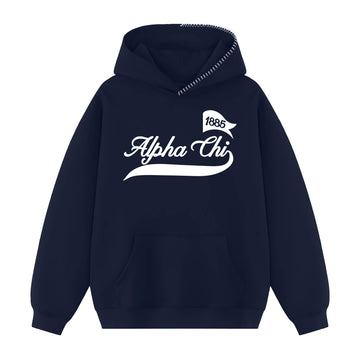 Campus Spirit Hood Stitch Sorority Hoodie