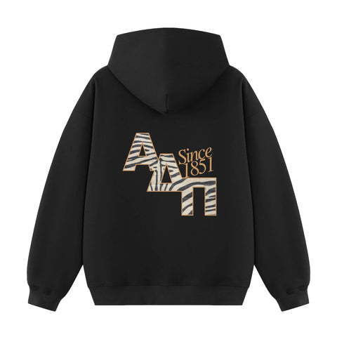 Midnight Stripes Printed Sorority Hoodie