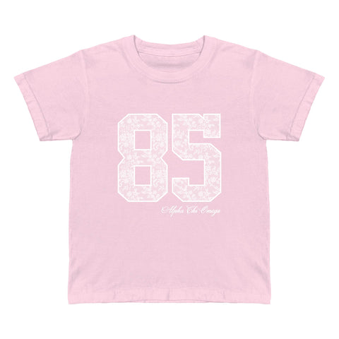 Lace League Printed Sorority Baby Tee