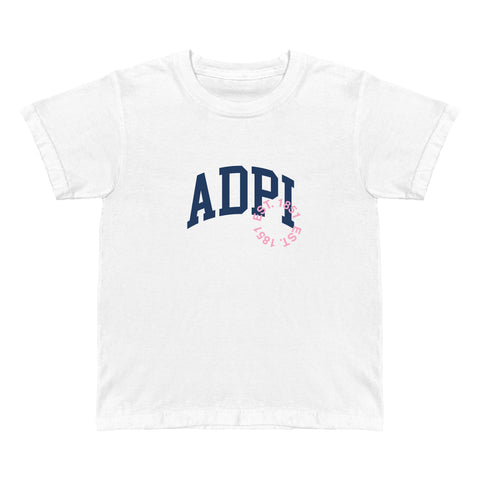College Arc Sorority Baby Tee