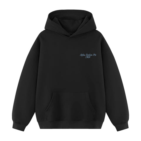 On A Whim Printed Sorority Hoodie