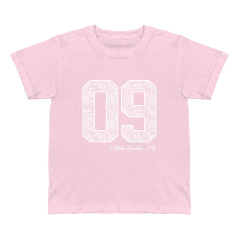 Lace League Printed Sorority Baby Tee