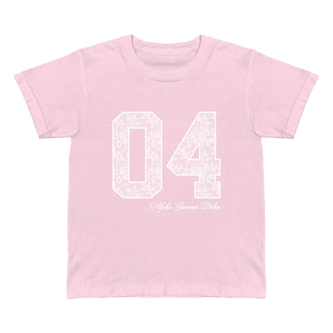 Lace League Printed Sorority Baby Tee