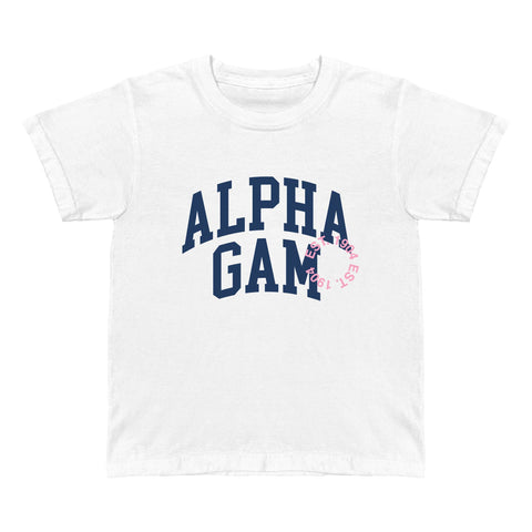 College Arc Sorority Baby Tee
