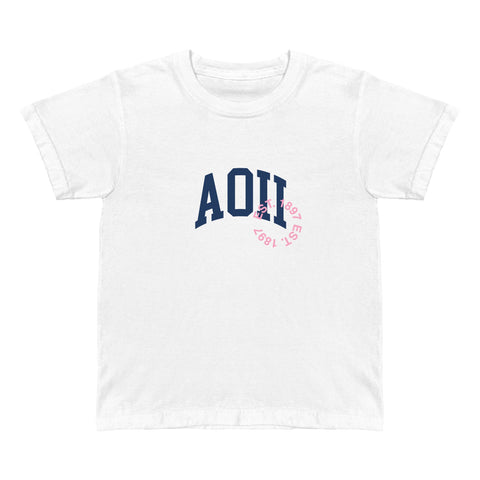 College Arc Sorority Baby Tee
