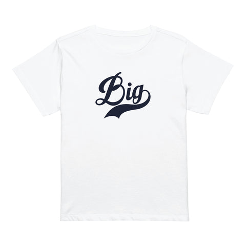 Home Run - Big Little Tee-Big-S-white