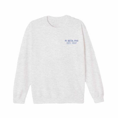 By The Seashore Sorority Crewneck