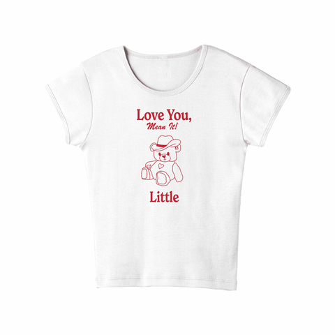 Bear-y Heartfelt Big Little Baby Tee