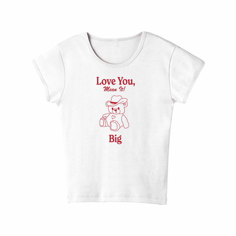 Bear-y Heartfelt Big Little Baby Tee