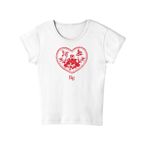 Birds & Blooms Big Little Baby Tee