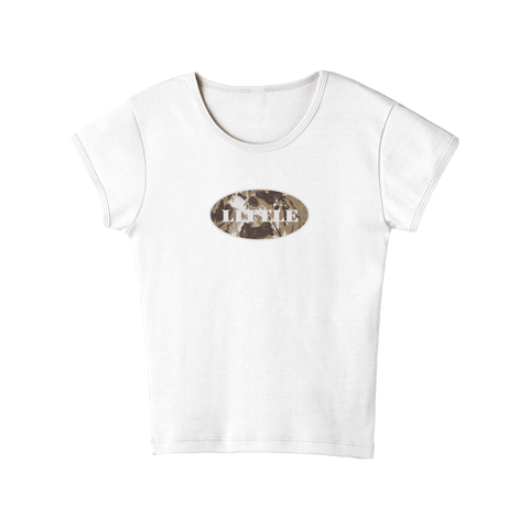 Camp Camo Big Little Baby Tee