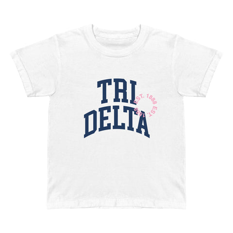 College Arc Sorority Baby Tee
