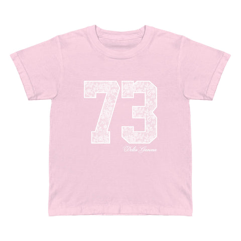 Lace League Printed Sorority Baby Tee