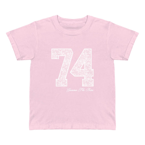 Lace League Printed Sorority Baby Tee