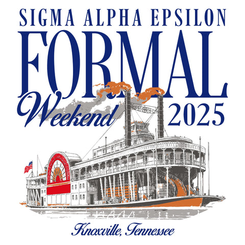 Formal Week for Sigma Alpha Epsilon featuring a cruise boat