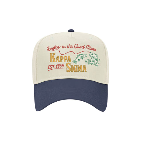 Reel Good Embroidered Fraternity Hat