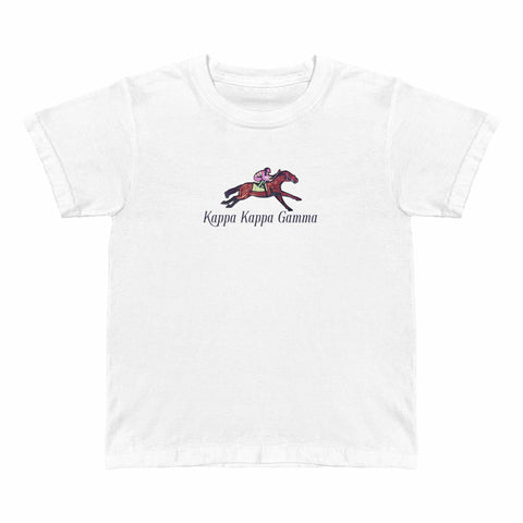 Off To The Races Sorority Baby Tee
