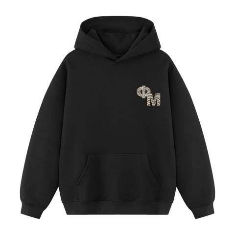 Midnight Stripes Printed Sorority Hoodie