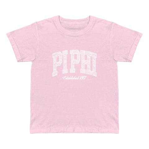 Lace League Printed Sorority Baby Tee