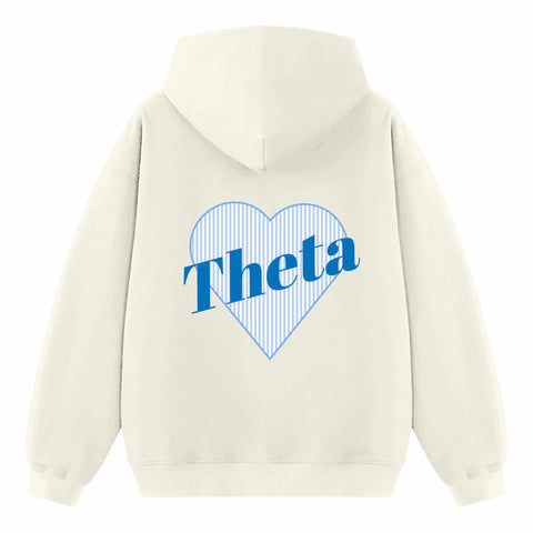 Pinstripe Love Sorority Hoodie