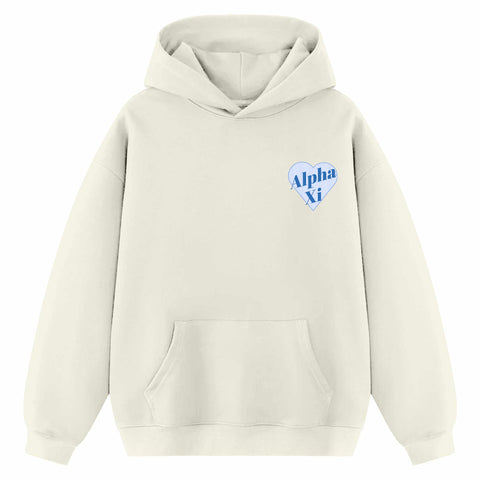 Pinstripe Love Sorority Hoodie