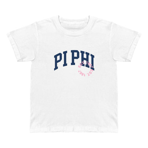 College Arc Sorority Baby Tee