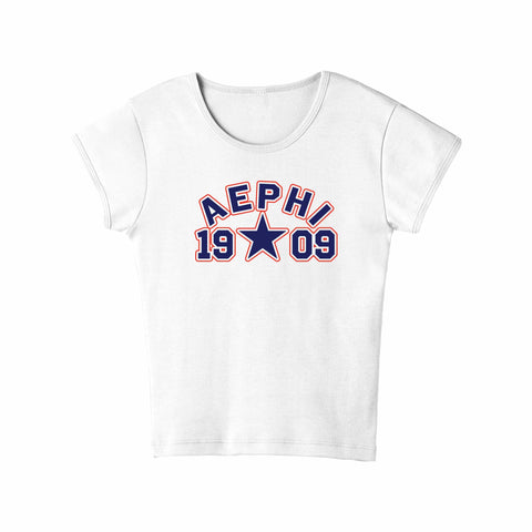 Power Play Sorority Baby Tee