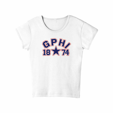 Power Play Sorority Baby Tee