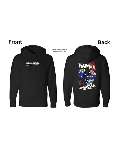 California State University San Bernardino Kappa Sigma Heavyweight Hoodie| PO 10612