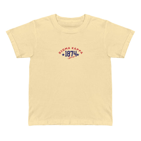 Sport Mode Embroidered Sorority Baby Tee