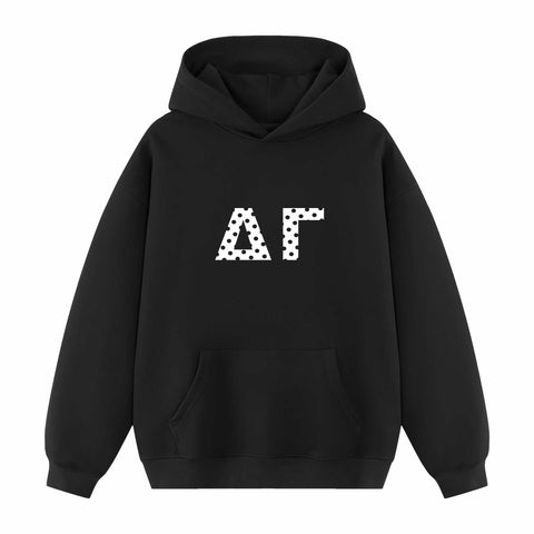 Spot On Printed Sorority Hoodie