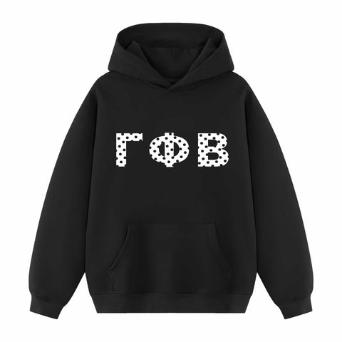 Spot On Printed Sorority Hoodie