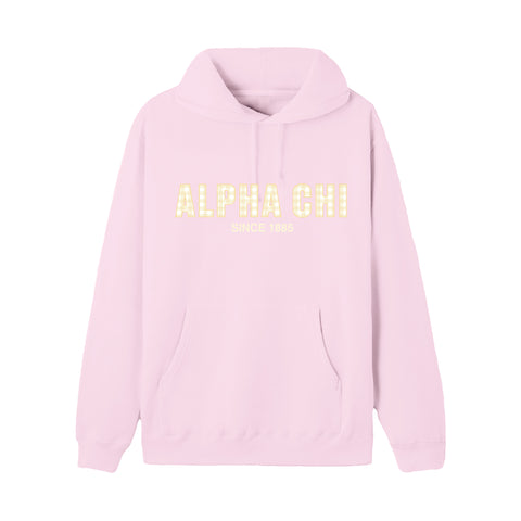 Sunshine Gingham Printed Sorority Hoodie