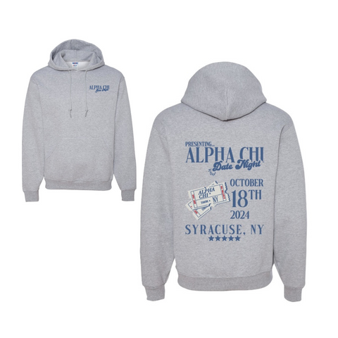 Syracuse ΑΧΩ Grey Hoodie