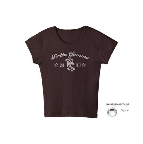 PO 13245| Georgia College and State University Delta Gamma Venice Tee