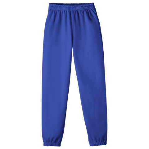 Oceanside Sweats, custom fleece jogger sweatpants in Lazuli Lover color