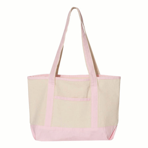 2-Tone Pocket Tote Bag
