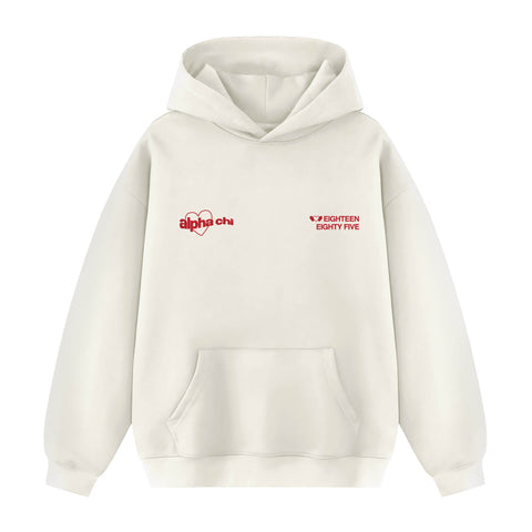 Lover Girl Cream Sorority Hoodie
