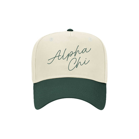 Hand Written Embroidered Sorority Hat