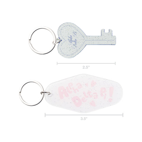 Sorority Keychain Mystery 3-Pack
