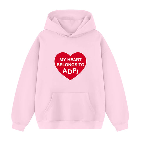 My Heart Sorority Hoodie