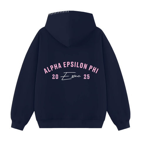 Rose Arc Exec Hood Stitch Sorority Hoodie