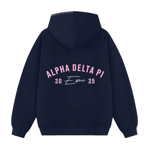 Rose Arc Exec Hood Stitch Sorority Hoodie