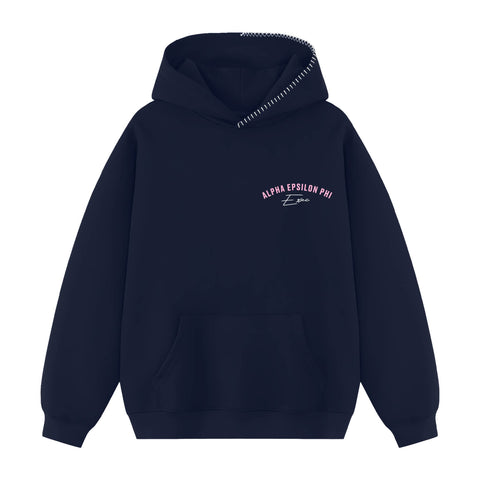 Rose Arc Exec Hood Stitch Sorority Hoodie