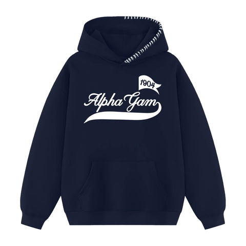 Campus Spirit Hood Stitch Sorority Hoodie