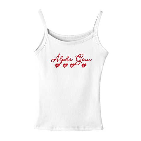 Sweetlife White Sorority Tank
