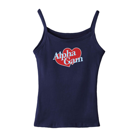 Twin Hearts  Sorority Tank