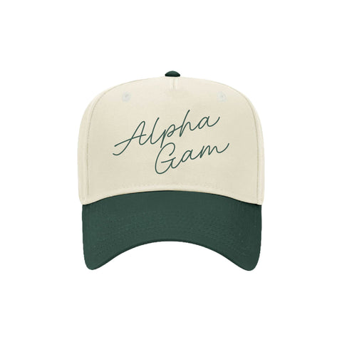 Hand Written Embroidered Sorority Hat